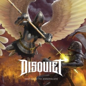 Disquiet - Instigate To Annihilate (Black Viny i gruppen VINYL / Hårdrock/ Heavy metal hos Bengans Skivbutik AB (4148237)