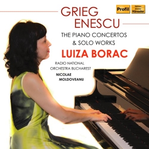 Enescu George Grieg Edvard - Grieg & Enescu: The Piano Concertos i gruppen Externt_Lager / Naxoslager hos Bengans Skivbutik AB (4151199)