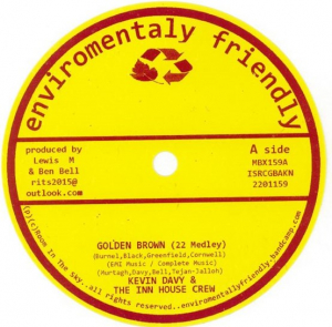 Davy Kevin & The Inn House Crew - Golden Brown (22 Medley) i gruppen VI TIPSAR / Record Store Day / RSD-Rea / RSD50% hos Bengans Skivbutik AB (4155577)