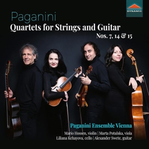 Paganini Nicolo - Quartets For Strings & Guitar Nos. i gruppen Externt_Lager / Naxoslager hos Bengans Skivbutik AB (4156373)