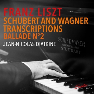 Liszt Franz Schubert Franz Wagn - Piano Transcriptions Of Schubert & i gruppen Externt_Lager / Naxoslager hos Bengans Skivbutik AB (4156376)