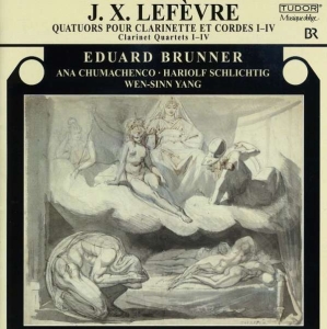 Lefevre Jean Xavier - Clarinet Quartets Nos 1-4 i gruppen Externt_Lager / Naxoslager hos Bengans Skivbutik AB (4159661)