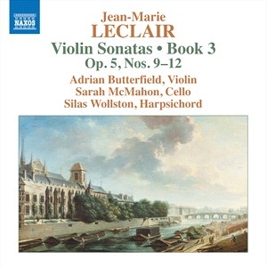 Leclair Jean-Marie - Violin Sonatas, Book 3, Op. 5, Nos. i gruppen Externt_Lager / Naxoslager hos Bengans Skivbutik AB (4162272)