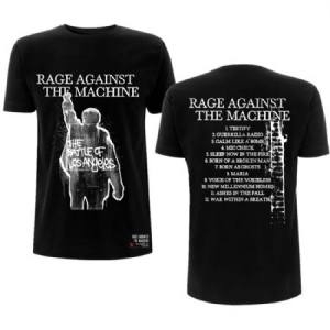 Rage Against The Machine - Rage Against The Machine Unisex T-Shirt: BOLA Album Cover (Back Print) i gruppen CDON - Exporterade Artiklar_Manuellt / T-shirts_CDON_Exporterade hos Bengans Skivbutik AB (4165183r)