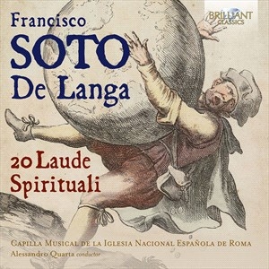 Langa Francisco Soto De - 20 Laude Spirituali i gruppen Externt_Lager / Naxoslager hos Bengans Skivbutik AB (4171919)