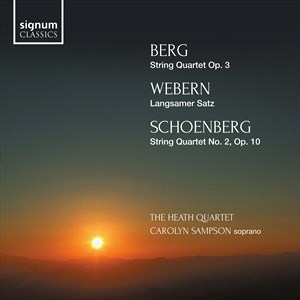 Berg Alban Schoenberg Arnold We - Berg: String Quartet Webern: Langs i gruppen Externt_Lager / Naxoslager hos Bengans Skivbutik AB (4171933)