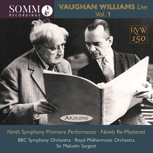 Vaughan Williams Ralph - Vaughan Williams Live Vol. 1 i gruppen Externt_Lager / Naxoslager hos Bengans Skivbutik AB (4171938)