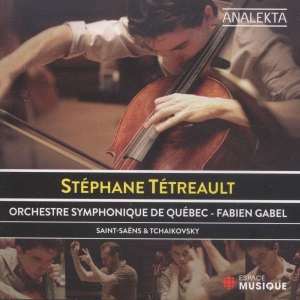 Tétreault Stéphane - Saint-Saens/Tchaikovsky: Cello Work i gruppen Externt_Lager / Naxoslager hos Bengans Skivbutik AB (4176165)