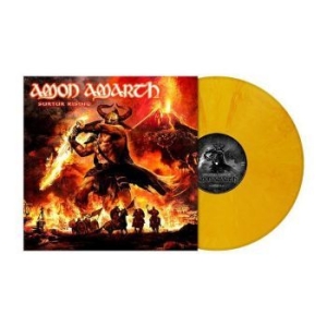 Amon Amarth - Surtur Rising (Sun Yellow Marbled i gruppen VINYL / Hårdrock,Svensk Folkmusik hos Bengans Skivbutik AB (4176235)