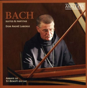 Laberge Dom André - J.S. Bach: Suites & Partitas i gruppen Externt_Lager / Naxoslager hos Bengans Skivbutik AB (4176277)
