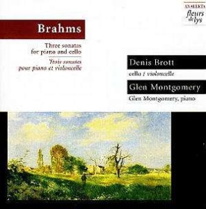 Brott Denis Montgomery Glen - Brahms: Three Sonatas For Piano And i gruppen Externt_Lager / Naxoslager hos Bengans Skivbutik AB (4176765)