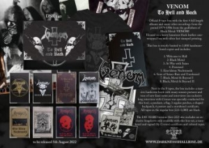 Venom - To Hell And Back (8 Mc Box) i gruppen Hårdrock/ Heavy metal hos Bengans Skivbutik AB (4177320)