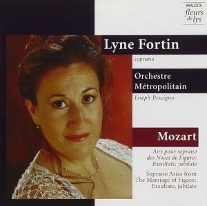 Fortin Lyne - Mozart: Soprano Arias i gruppen Externt_Lager / Naxoslager hos Bengans Skivbutik AB (4177914)