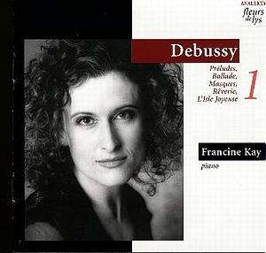 Kay Francine - Debussy: Piano Works i gruppen Externt_Lager / Naxoslager hos Bengans Skivbutik AB (4178092)