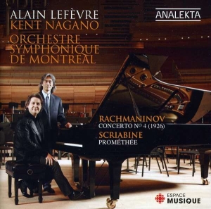 Lefèvre Alain Orchestre Symphoniq - Rachmaninov: Piano Concerto No. 4 i gruppen Externt_Lager / Naxoslager hos Bengans Skivbutik AB (4178144)