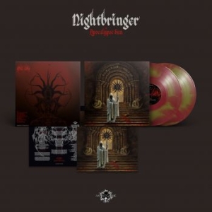 Nightbringer - Apocalypse Sun (Red/Gold Vinyl 2 Lp i gruppen VINYL / Hårdrock/ Heavy metal hos Bengans Skivbutik AB (4179434)
