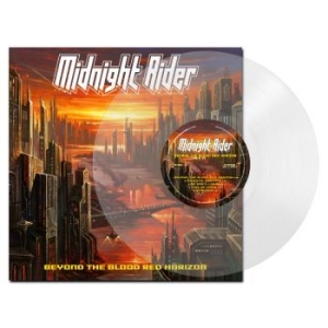 Midnight Rider - Beyond The Blood Red Horizon (Clear i gruppen VINYL / Hårdrock/ Heavy metal hos Bengans Skivbutik AB (4180353)