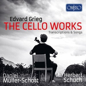 Grieg Edvard - The Cello Works - Transcriptions & i gruppen Externt_Lager / Naxoslager hos Bengans Skivbutik AB (4181584)