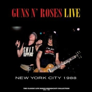 Guns N' Roses - Live In New York City 1988 (Yellow) i gruppen VINYL / Hårdrock hos Bengans Skivbutik AB (4183139)