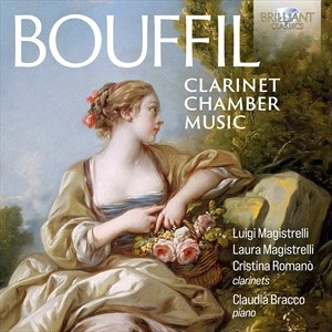 Bouffilm Jacques-Jules - Clarinet Chamber Music i gruppen Externt_Lager / Naxoslager hos Bengans Skivbutik AB (4183291)