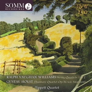 Holst Gustav Williams Ralph Vaug - Williams: String Quartets Nos 1 & 2 i gruppen Externt_Lager / Naxoslager hos Bengans Skivbutik AB (4183315)