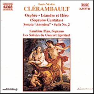 Clerambault Louis-Nicolas - Sopran0 Cantatas i gruppen Externt_Lager / Naxoslager hos Bengans Skivbutik AB (4189795)