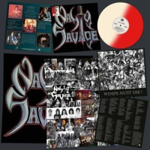 Nasty Savage - Nasty Savage (Red/Bone Vinyl Lp) i gruppen VINYL / Hårdrock/ Heavy metal hos Bengans Skivbutik AB (4208443)
