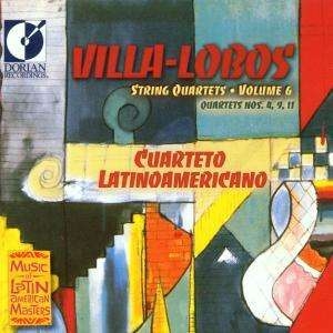Cuarteto Latinoamericano - Villa-Lobos: String Quartets, Vol. i gruppen Externt_Lager / Naxoslager hos Bengans Skivbutik AB (4212807)