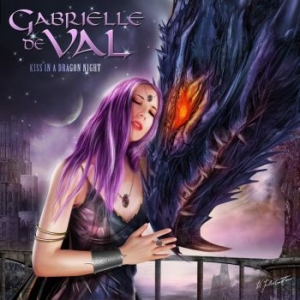 De Val Gabrielle - Kiss In A Dragon Night i gruppen CD / Hårdrock/ Heavy metal hos Bengans Skivbutik AB (4213609)