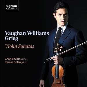 Grieg Edvard Vaughan Williams Ra - Vaughan Williams & Grieg: Violin So i gruppen Externt_Lager / Naxoslager hos Bengans Skivbutik AB (4216754)