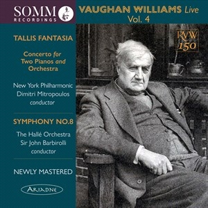 Vaughan Williams Ralph - Vaughan Williams Live, Vol. 4 i gruppen Externt_Lager / Naxoslager hos Bengans Skivbutik AB (4216757)