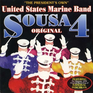 United States Marine Band - Sousa Original 4 i gruppen Externt_Lager / Naxoslager hos Bengans Skivbutik AB (4217343)