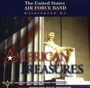 Us Air Force Concert Band - American Treasures i gruppen Externt_Lager / Naxoslager hos Bengans Skivbutik AB (4222377)