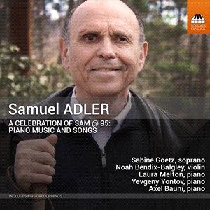 Adler Samuel - A Celebration Of Sam @ 95 - Piano M i gruppen Externt_Lager / Naxoslager hos Bengans Skivbutik AB (4223624)