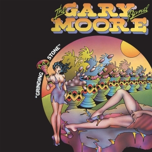 Moore Gary -Band- - Grinding Stone (Ltd. Flaming Coloured Vi i gruppen VINYL / Rock hos Bengans Skivbutik AB (4224893)