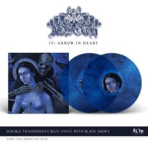 Aosoth - An Arrow In Heart (2 Lp Blue Smoke i gruppen VINYL / Hårdrock/ Heavy metal hos Bengans Skivbutik AB (4230200)