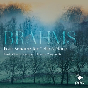 Bantigny Marie-Claude & Zouganelis Karol - Brahms: Four Sonatas for Cello & Piano i gruppen CD / Klassiskt,Övrigt hos Bengans Skivbutik AB (4231219)