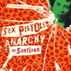 Sex Pistols - Anarchy In Santiago (Marble) i gruppen VINYL / Pop-Rock hos Bengans Skivbutik AB (4251600)