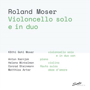 Moser Roland - Moser: Violoncello Solo E In Duo i gruppen Externt_Lager / Naxoslager hos Bengans Skivbutik AB (4255549)