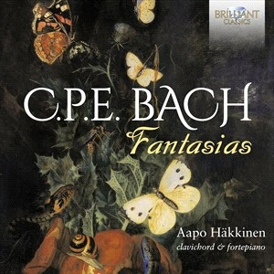 Bach C P E Bach J S - C.P.E. Bach: Fantasias i gruppen Externt_Lager / Naxoslager hos Bengans Skivbutik AB (4255657)
