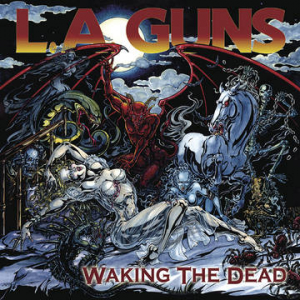 L.A. Guns - Walking The Dead (140G/Red/White/Blue Splatter Vinyl) (Rsd) i gruppen VI TIPSAR / Record Store Day / RSD2022 hos Bengans Skivbutik AB (4257645)