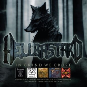 Hellbastard - In Grind We Crust (4 Cd) i gruppen CD / Rock hos Bengans Skivbutik AB (4260929)