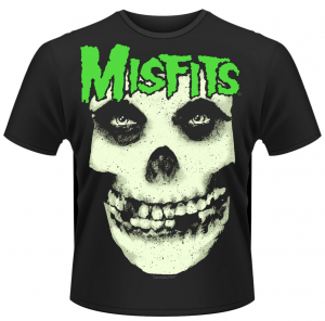 Misfits - T/S Glow Jurek Skull (M) i gruppen ÖVRIGT / Merchandise hos Bengans Skivbutik AB (4262916)