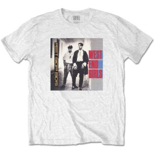 Pet Shop Boys - Unisex T-Shirt: West End Girls i gruppen VI TIPSAR / Tips Tröjor hos Bengans Skivbutik AB (4271650r)