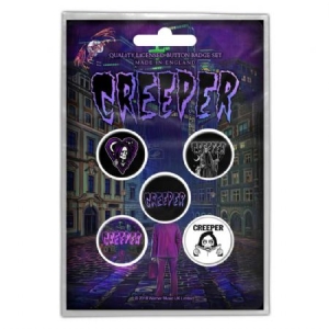 Creeper - Button Badge Pack: Eternity In Your Arms (Retail Pack) i gruppen ÖVRIGT / Merch CDON 2306 hos Bengans Skivbutik AB (4271713)