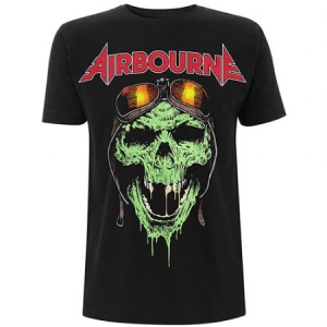 Airbourne - Airbourne Unisex T-Shirt: Hell Pilot Glow i gruppen CDON - Exporterade Artiklar_Manuellt / T-shirts_CDON_Exporterade hos Bengans Skivbutik AB (4281758r)