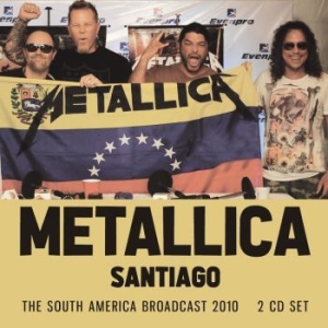 Metallica - Santiago (2 Cd) i gruppen CD / Hårdrock/ Heavy metal hos Bengans Skivbutik AB (4282448)