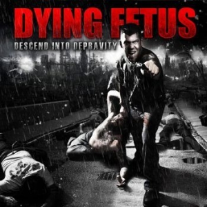 Dying Fetus - Descend Into Depravity (Blood Red C i gruppen VINYL / Hårdrock hos Bengans Skivbutik AB (4300717)