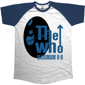 The Who - Maximum R&B (Small) Unisex Raglan T-Shirt i gruppen MERCH / T-Shirt / Sommar T-shirt 23 hos Bengans Skivbutik AB (4302874)