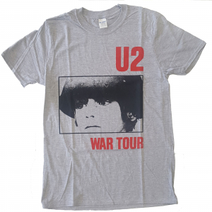 U2 - War Tour (Large) Unisex T-Shirt i gruppen MERCH / T-Shirt / Sommar T-shirt 23 hos Bengans Skivbutik AB (4302907)